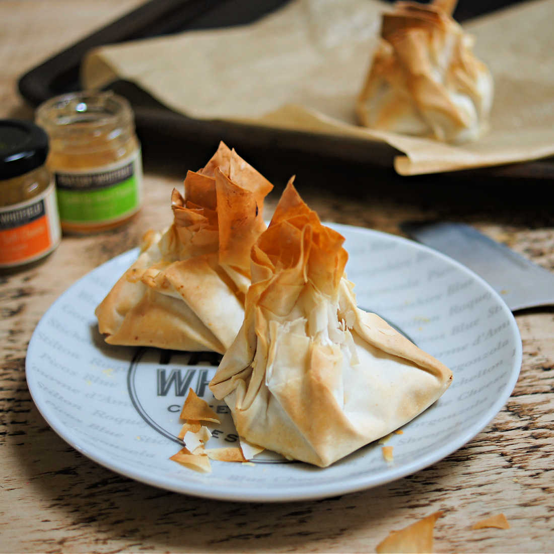 Bastille Day Comté Cheese Filo Parcels