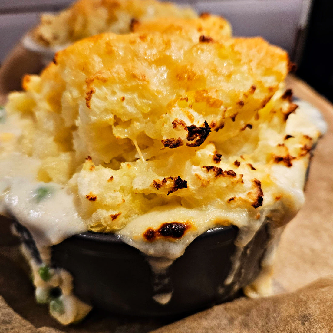 Smoked Haddock & Lincolnshire Poacher Fish Pie for One