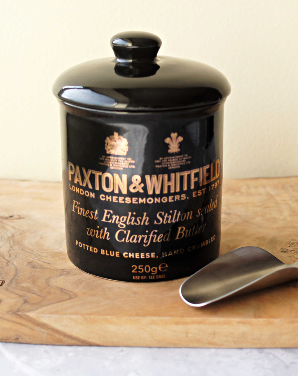 Paxton & Whitfield Stilton blue cheese jar