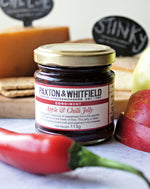 apple and chilli jelly jar