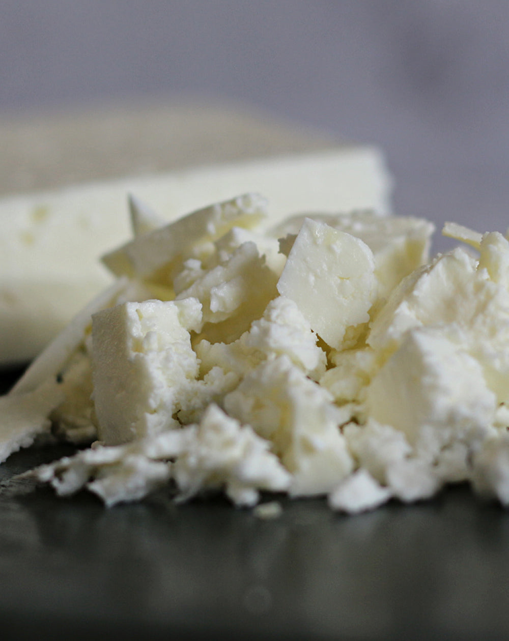 Crumbly & Moreish Barrel Aged 'feta' style Cheese