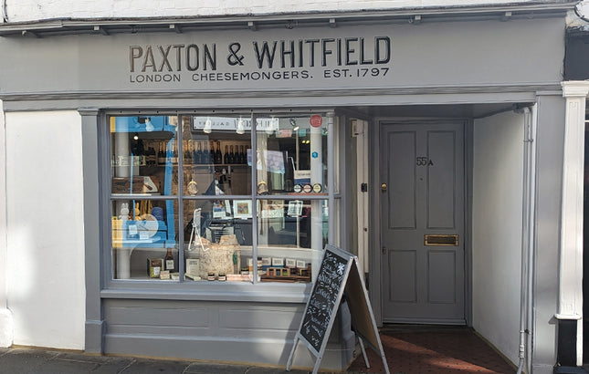 Paxton & Whitfield's Canterbury Shop