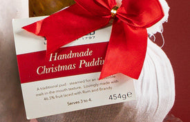 handmade christmas pudding