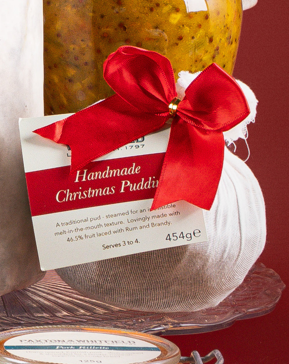 handmade christmas pudding