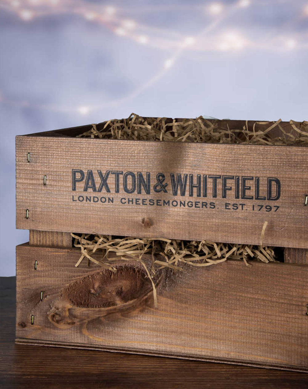 Paxton's Wooden Gift Crate