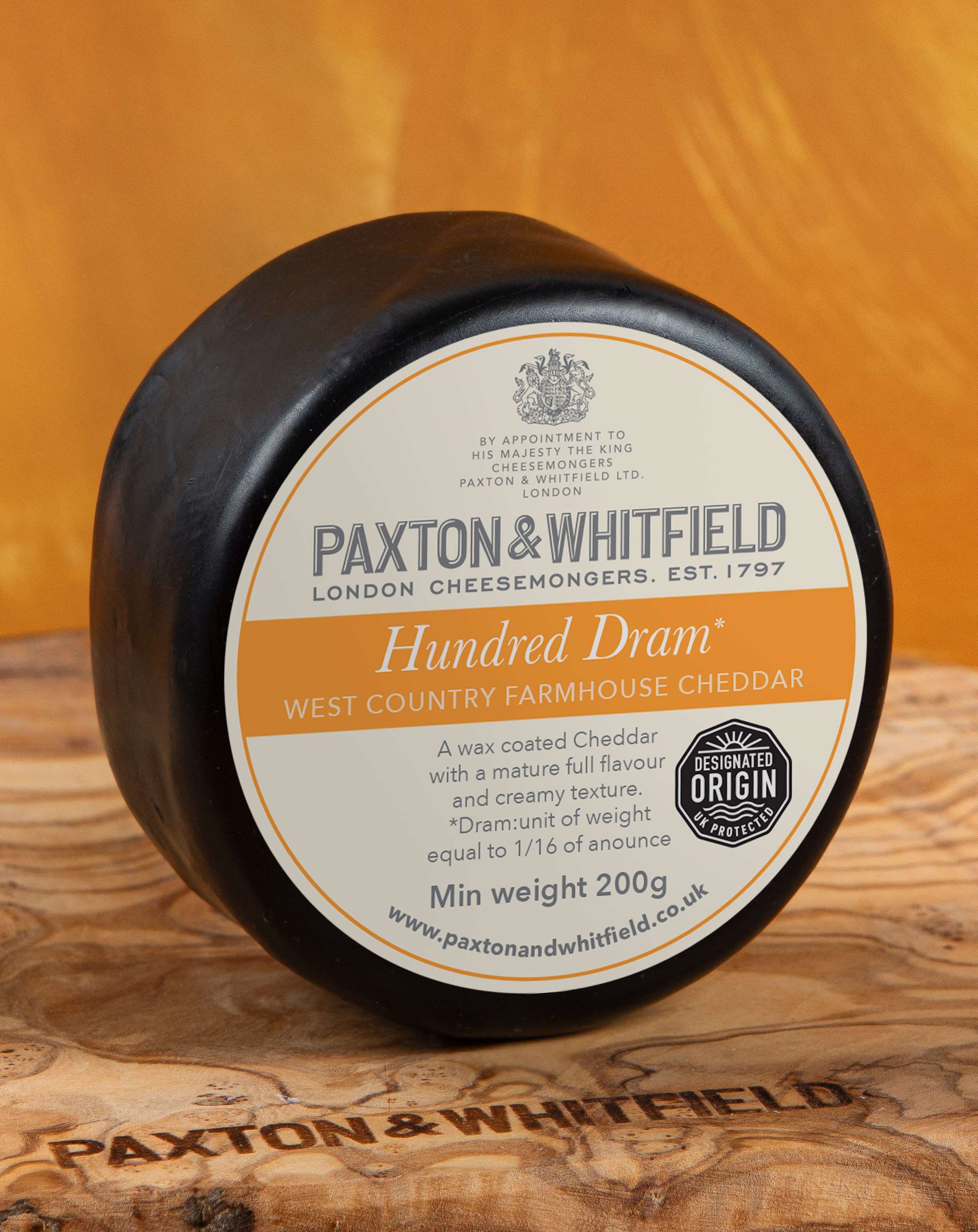 Cheddar Hundred Dram