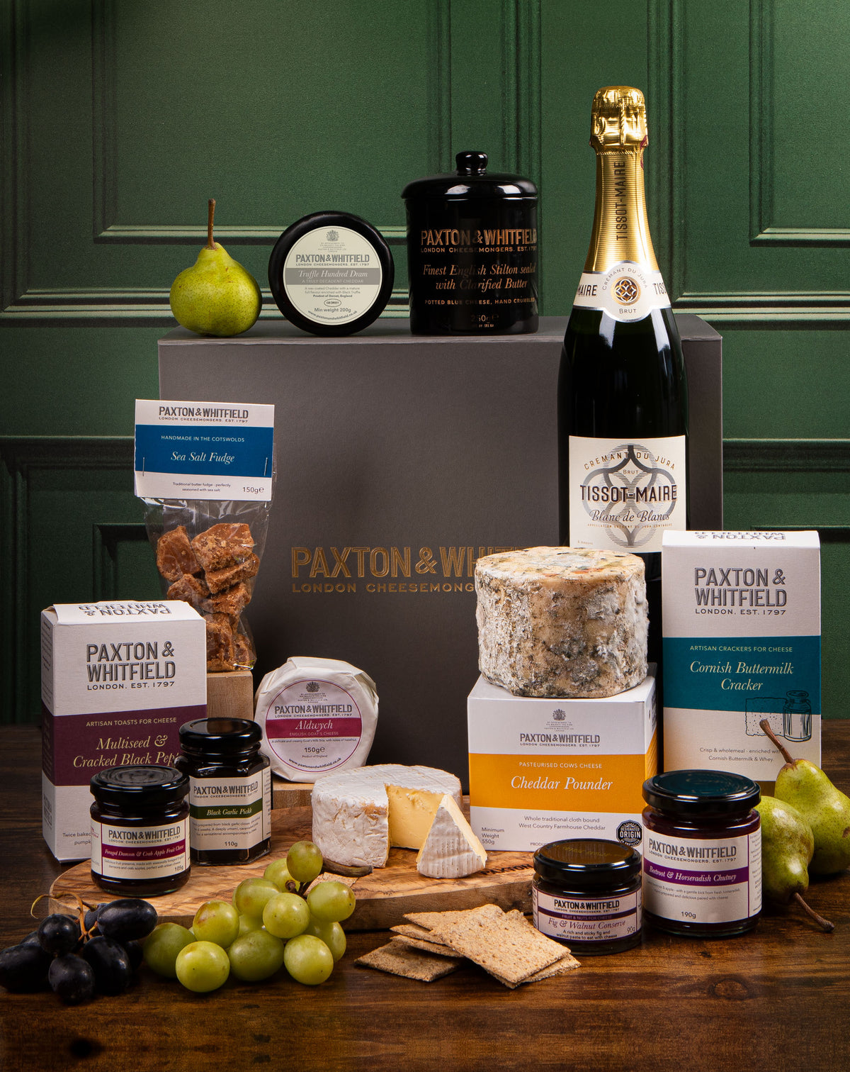 The Kensington Cheese & Wine Hamper