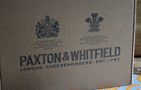 Paxton & Whitfield gift box is responsibly sourced