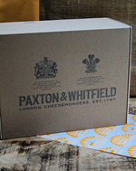 Paxton & Whitfield gift box is responsibly sourced