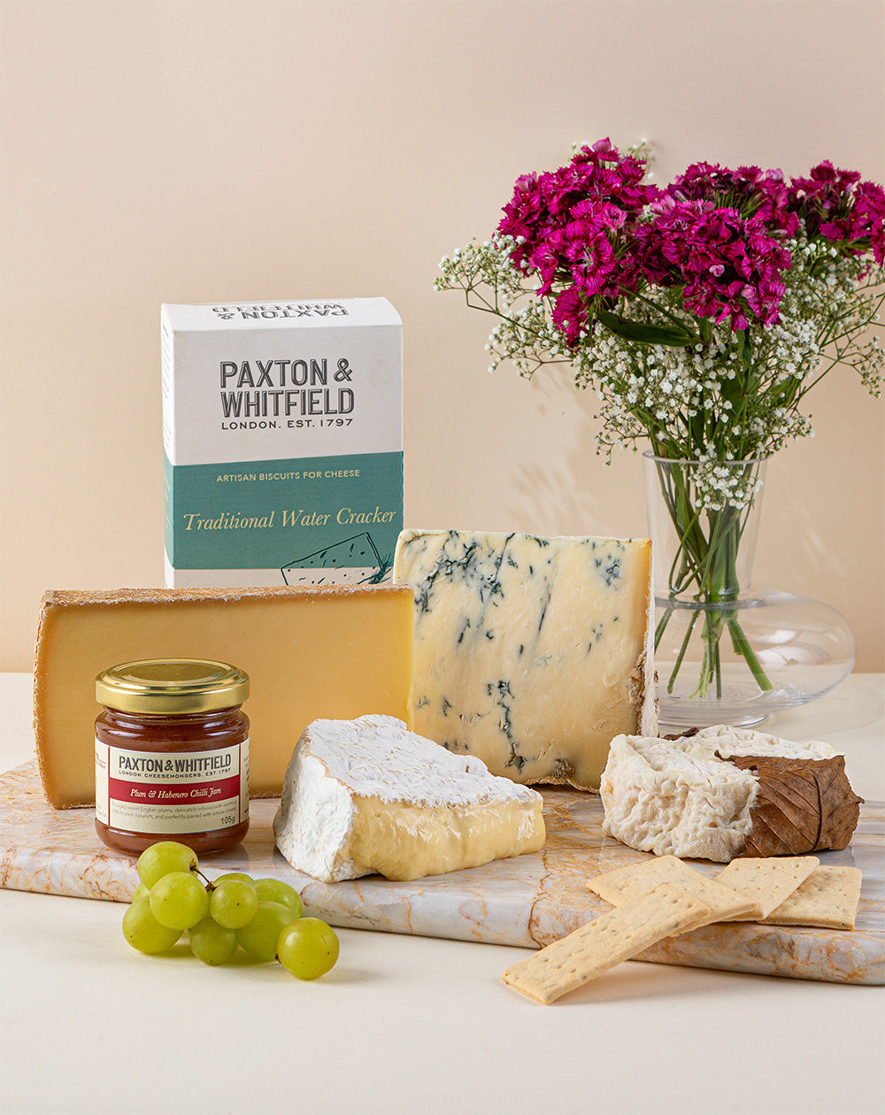 Modern Classic Cheese Selection Gift, Baron Bigod, Stitchelton, Mothias, Schnebelhorn