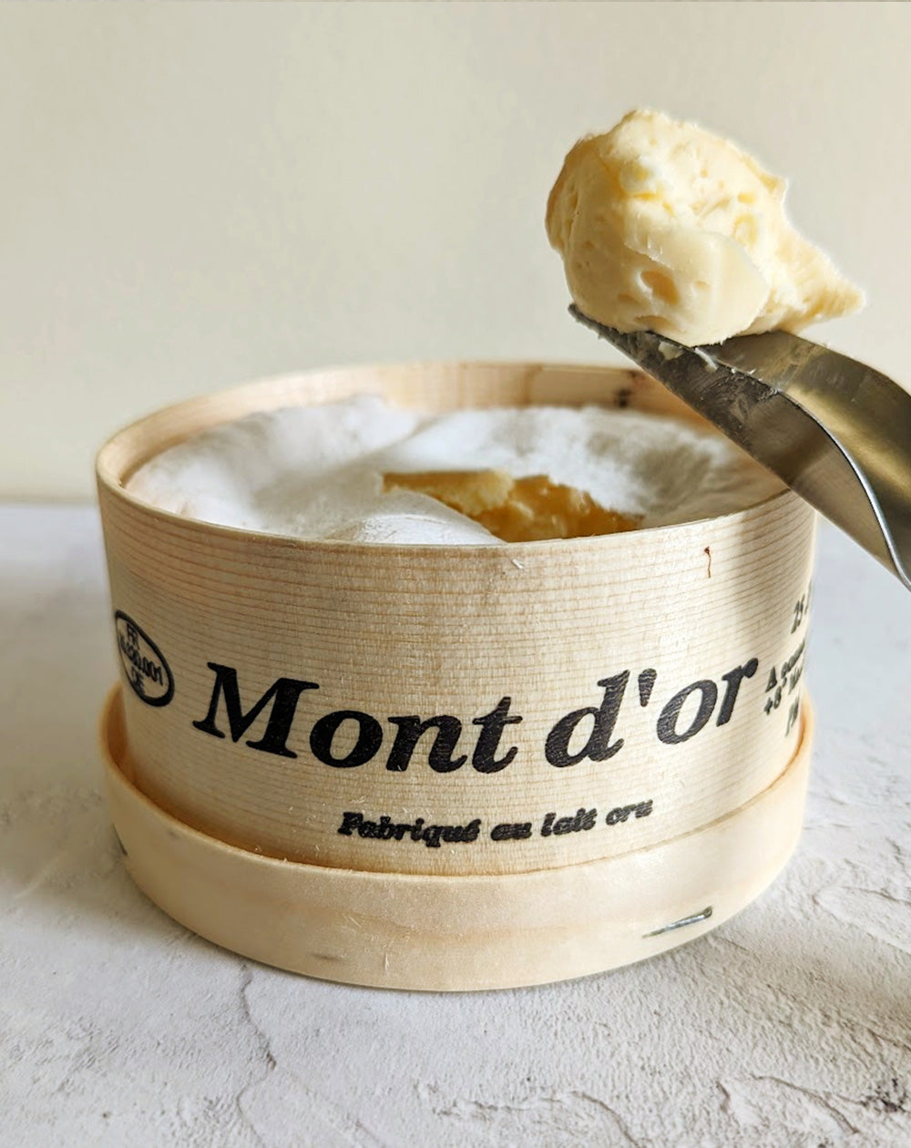 Mont d'or french cheese