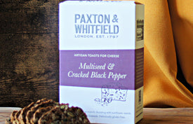 Multiseed &amp; Cracked Black Pepper Artisan Toasts for Cheese