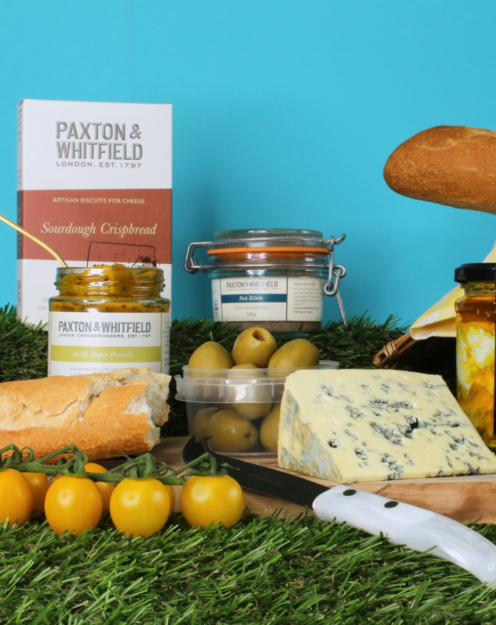 Paxton's Perfect Picnic – the ultimate selection for cheese lovers.