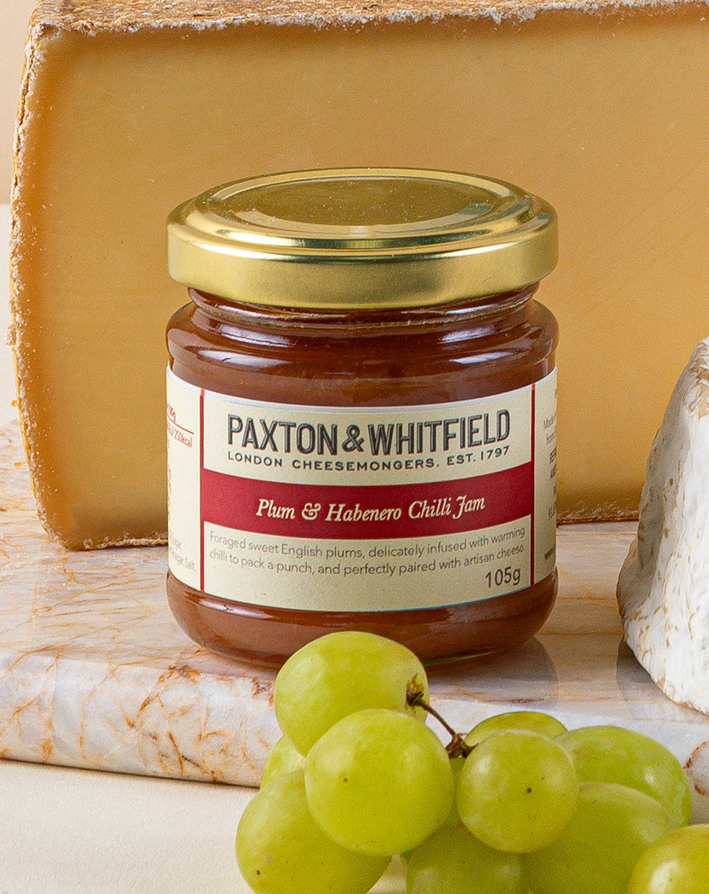 Paxton & Whitfield Plum & Habanero Chilli Jam