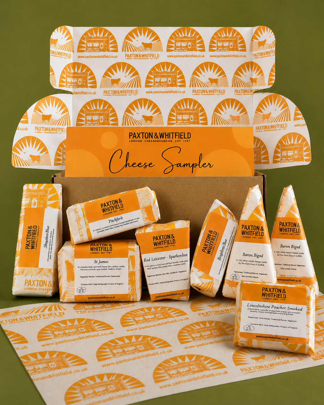 Cheese Sampler Selection - British Territorial Cheese