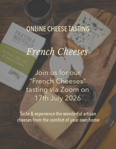 Virtual Tasting - French Cheeses 17th July 2026