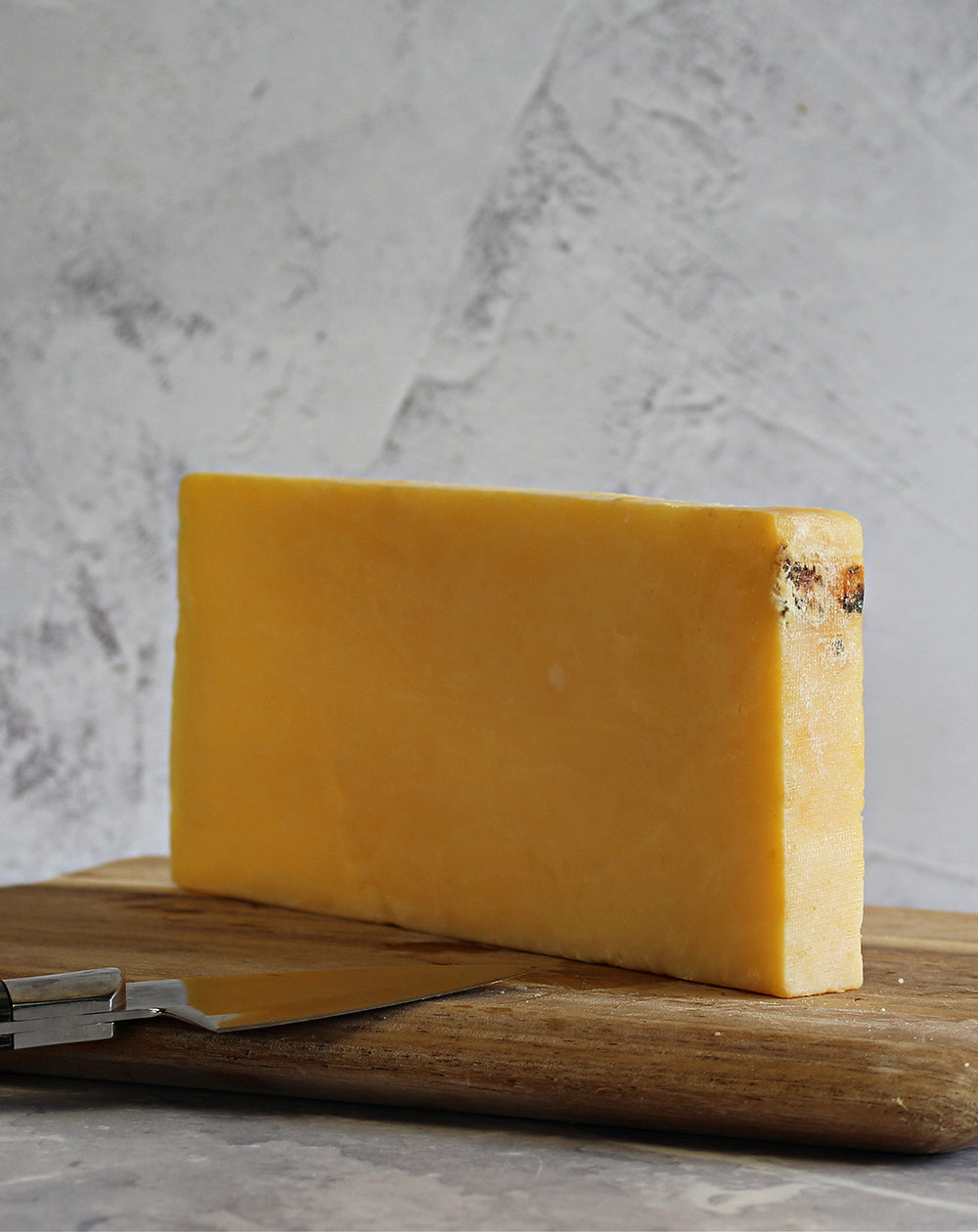 Hand cut Creamy & Rich Smoked Westcombe Cheddar