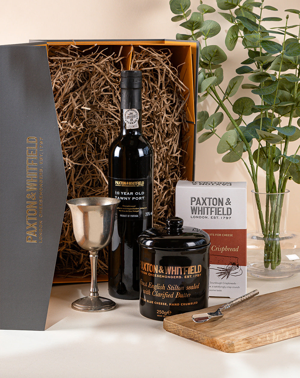 Stilton blue cheese and Port Gift Hamper