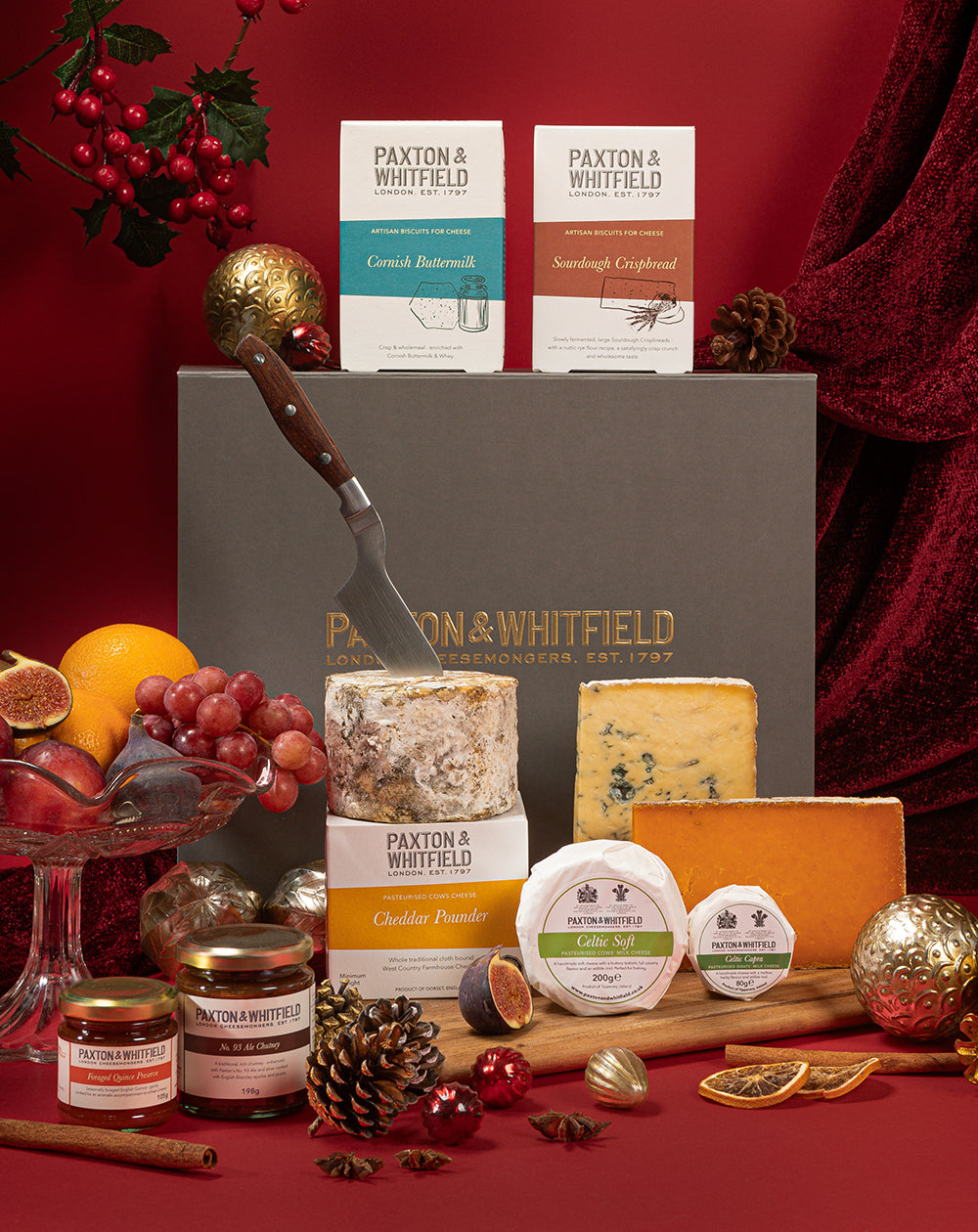 Paxton & Whitfield's Piccadilly Cheese Hamper Gift