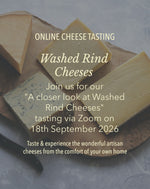 Virtual Tasting - Washed Rind Cheeses Sept 2026