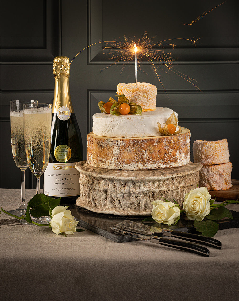 Paxton & Whitfield Cheese Wedding Celebration Cake for 100 guests