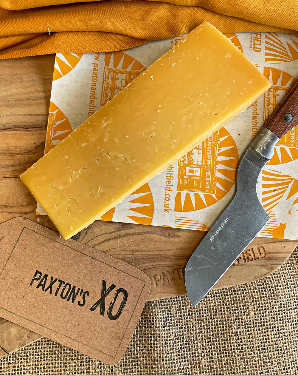 paxton and whitfield xo cave aged cheddar