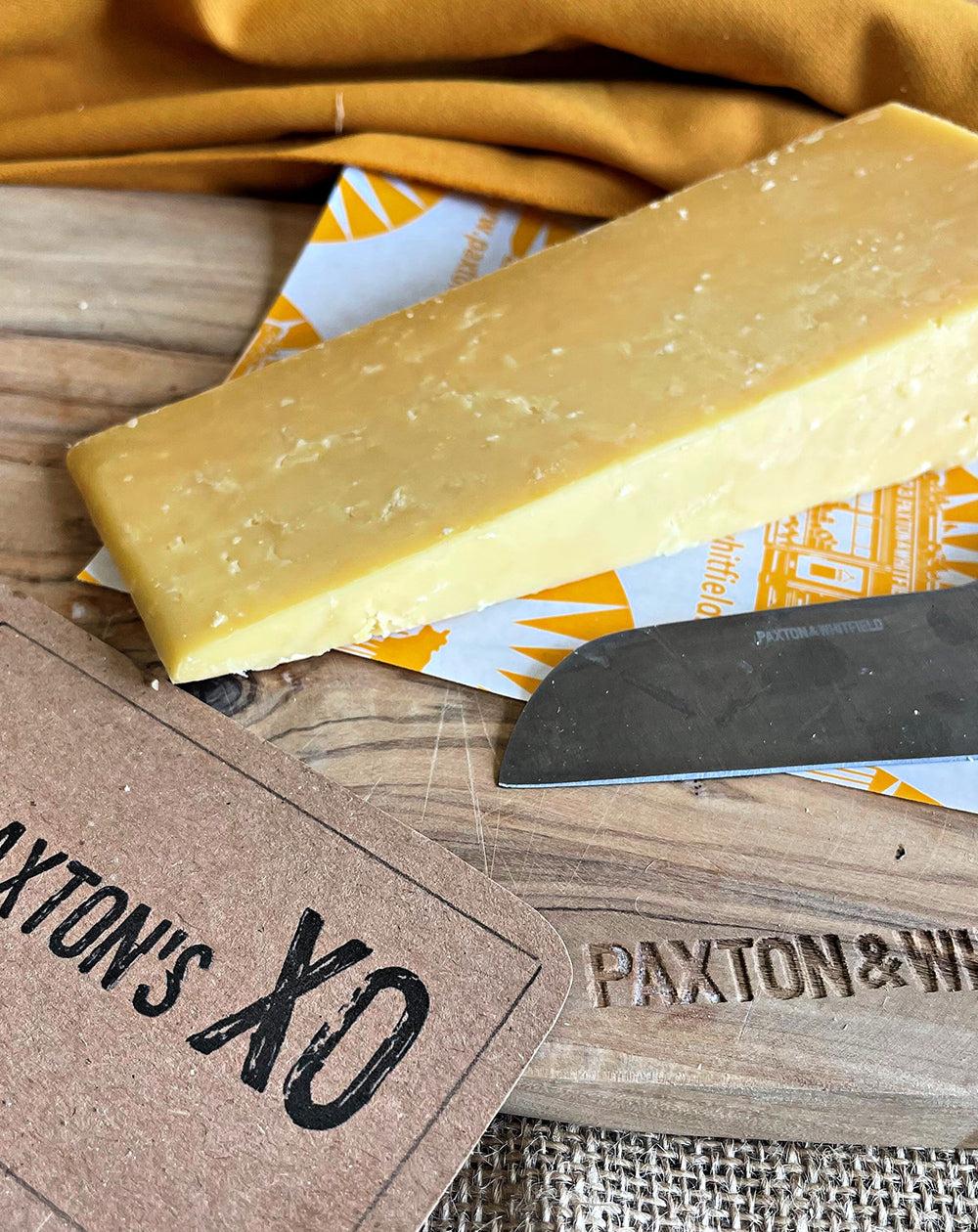 paxton and whitfield xo cave aged cheddar