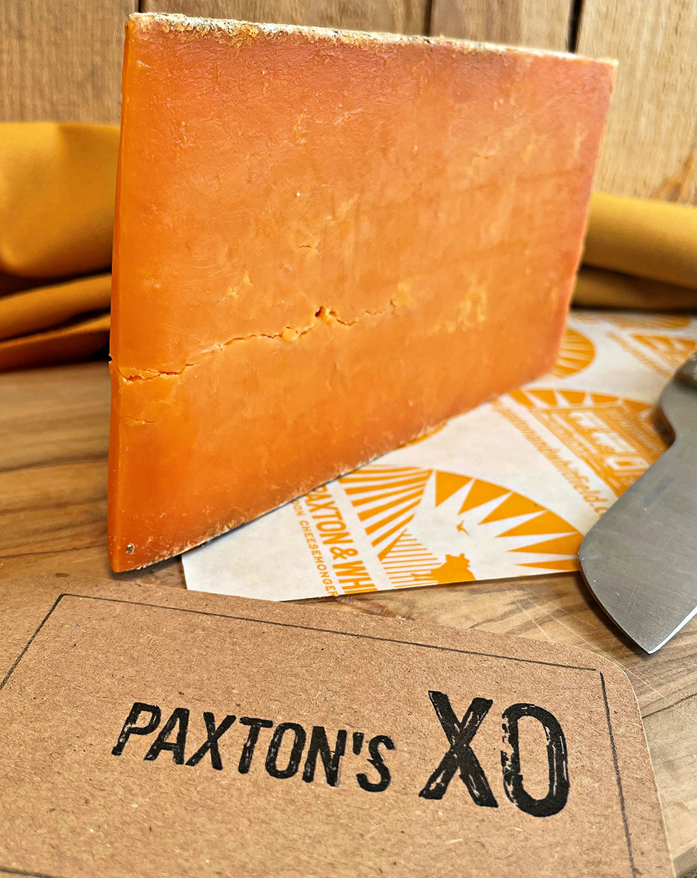 XO sparkenhoe red leicester cheese paxton and whitfield 