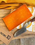 XO sparkenhoe red leicester cheese on paxton and whitfield cheese board