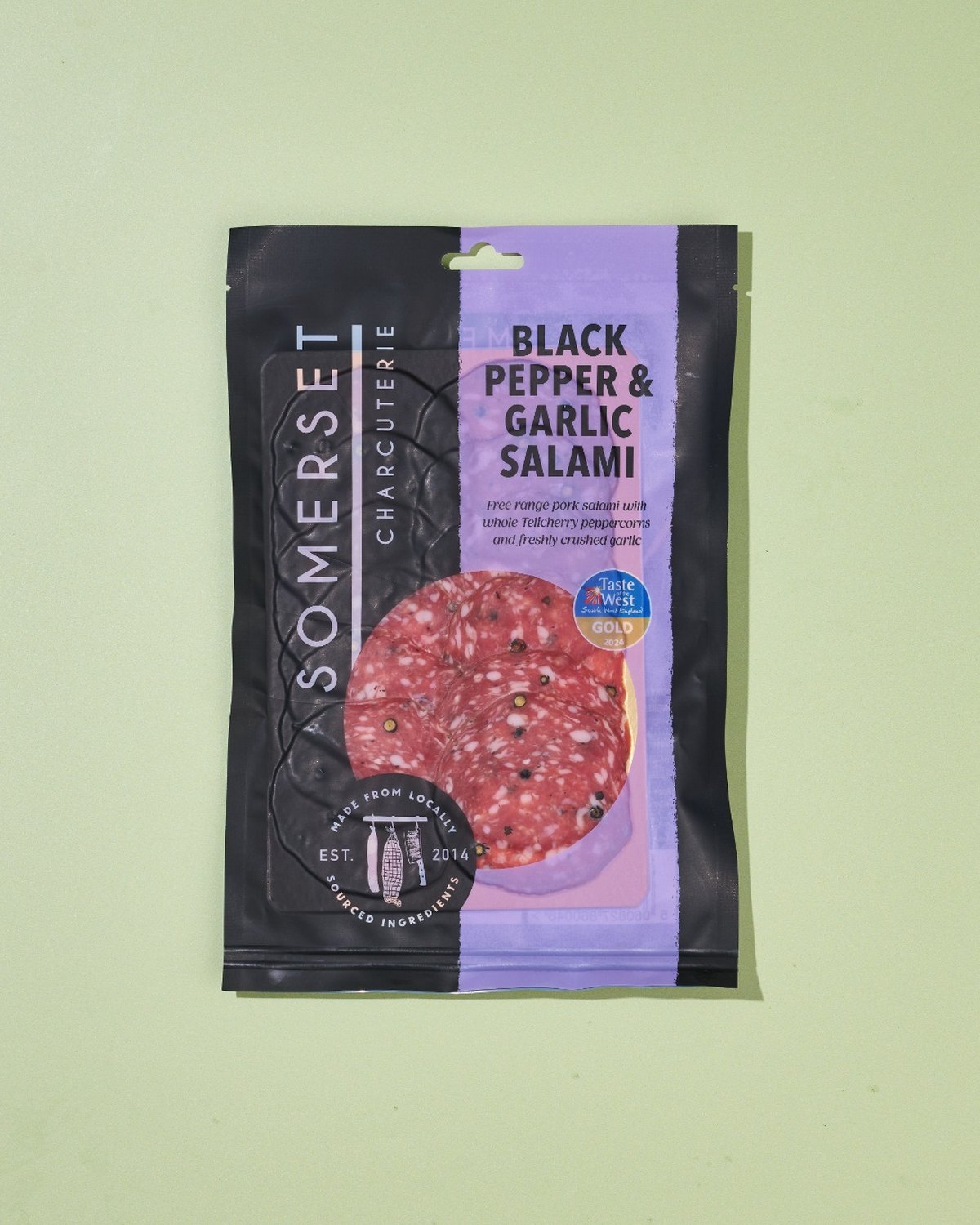 Black Pepper & Garlic Salami 60g