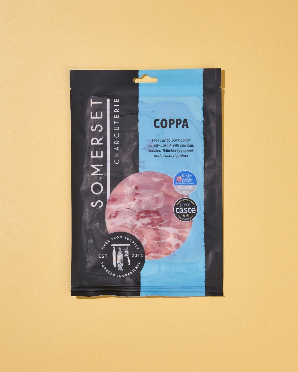 Somerset Air Dried Coppa, 60g.